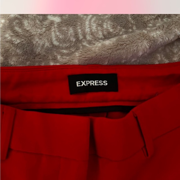 Express Red Pants - Picture 3 of 6